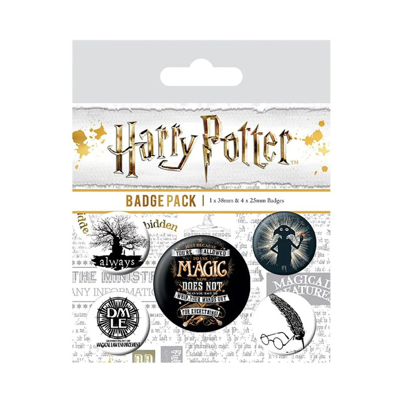 Harry Potter - Symbols Badge Pack - أكسسوار